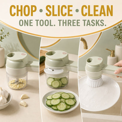 Multi-Function Cordless Food Chopper