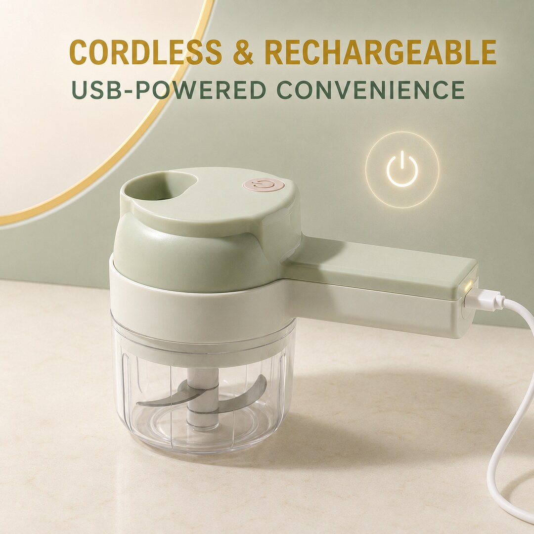 Multi-Function Cordless Food Chopper