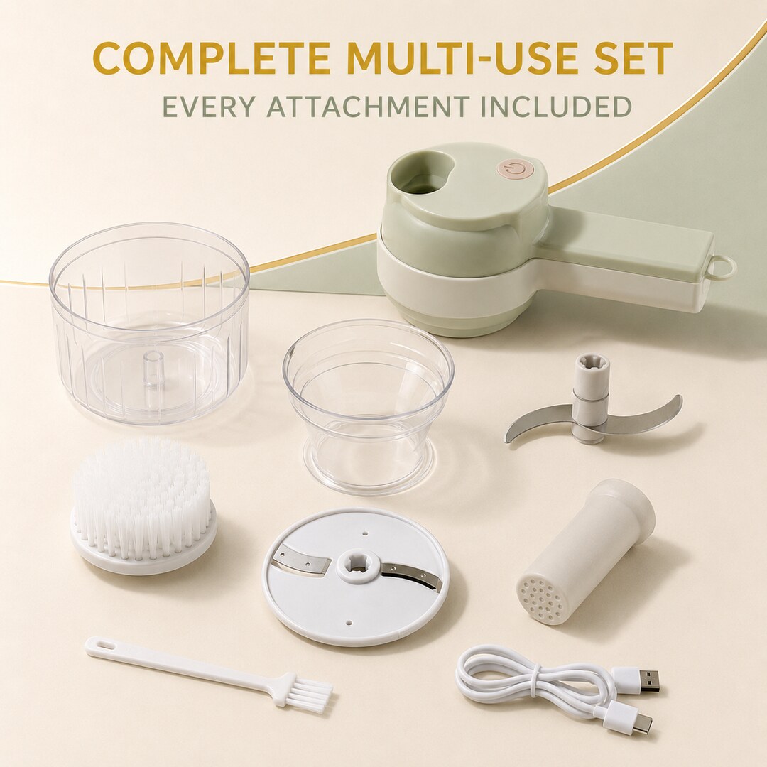 Multi-Function Cordless Food Chopper