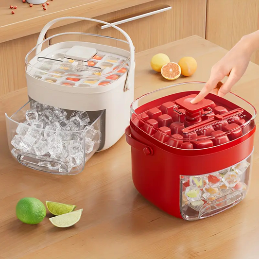 Portable Press Ice Maker Tray