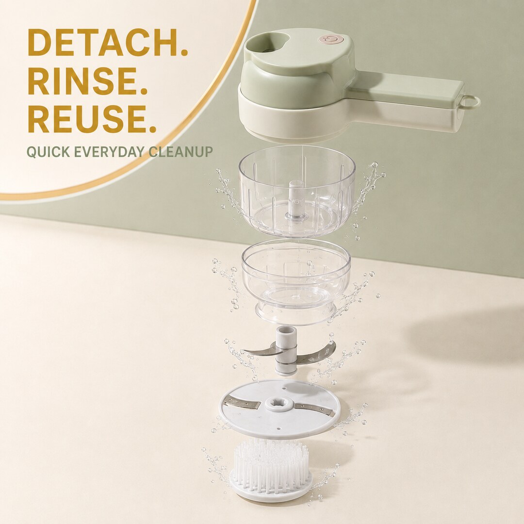 Multi-Function Cordless Food Chopper