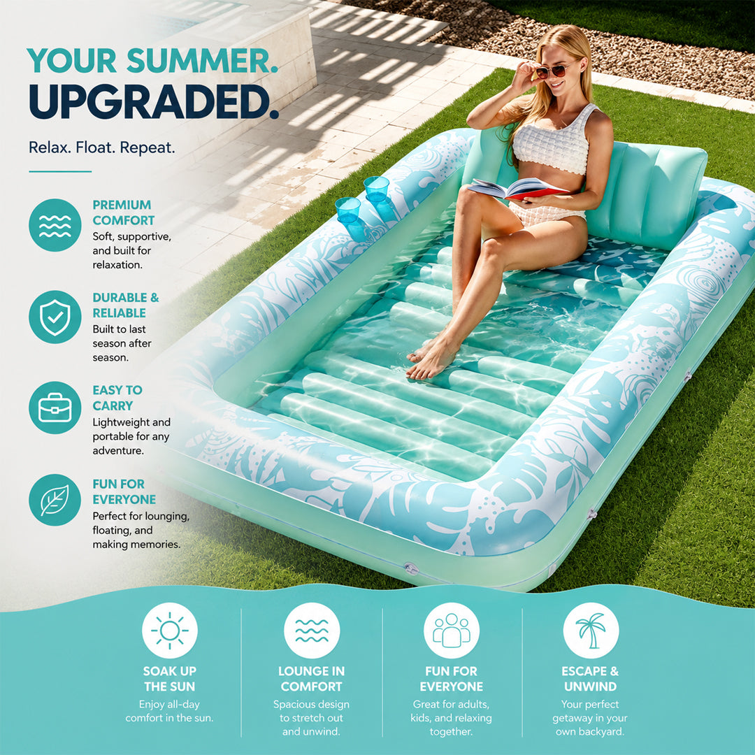 Inflatable Tanning Pool Lounge