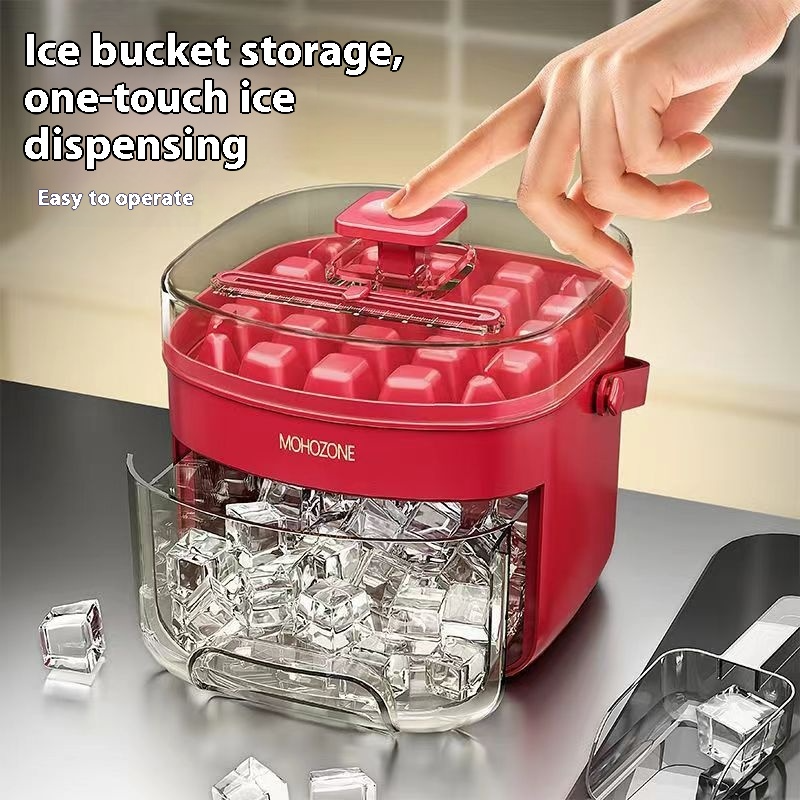 Portable Press Ice Maker Tray