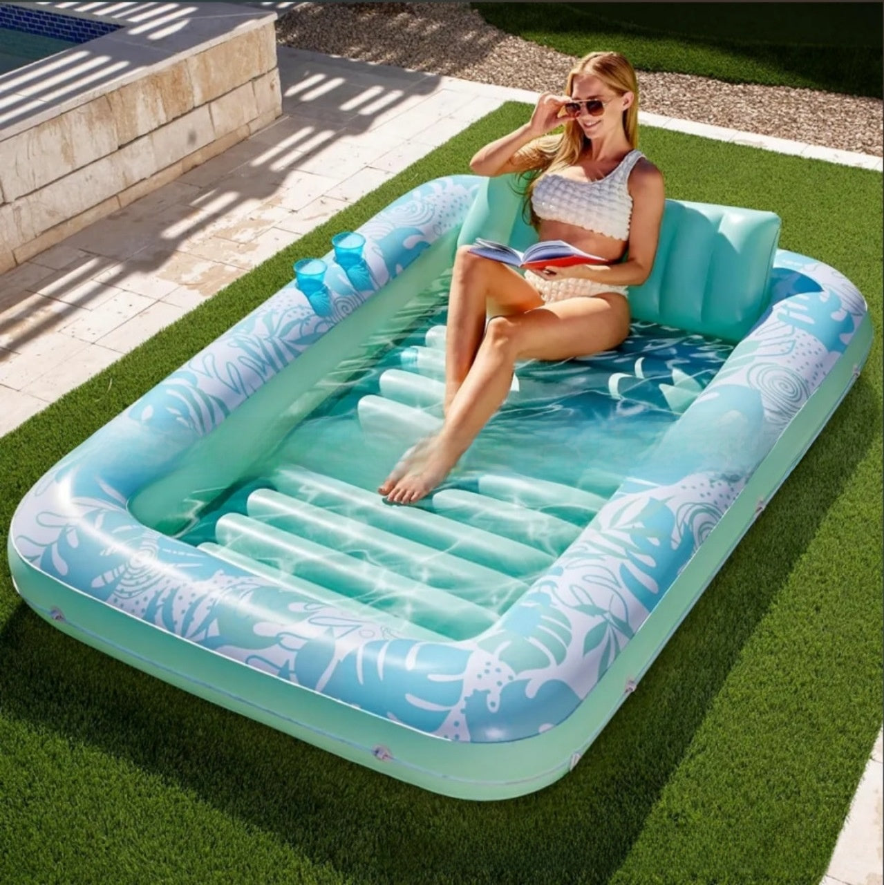 Inflatable Tanning Pool Lounge