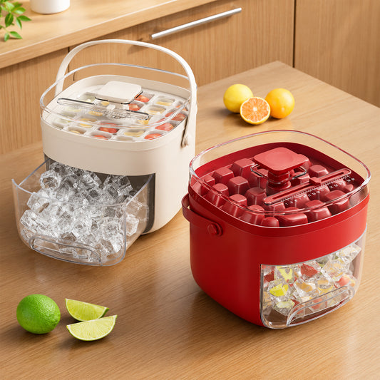 Portable Press Ice Maker Tray