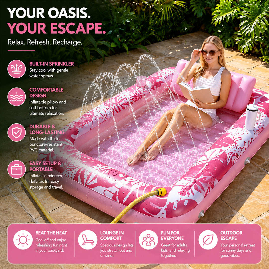 Inflatable Tanning Pool Lounge