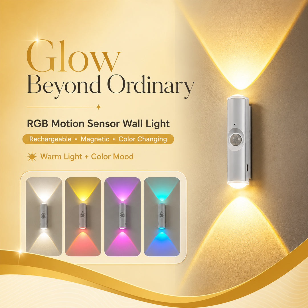 RGB Motion Sensor Light
