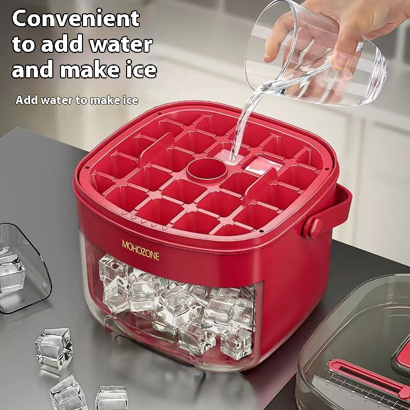 Portable Press Ice Maker Tray