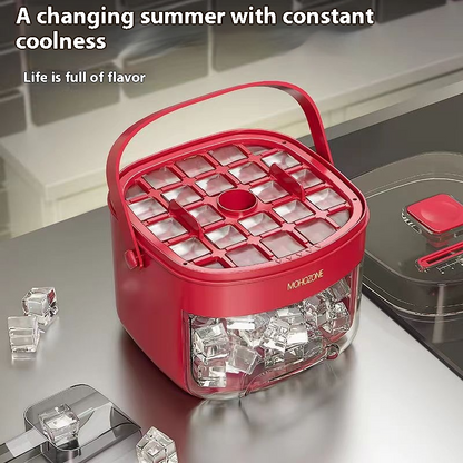 Portable Press Ice Maker Tray