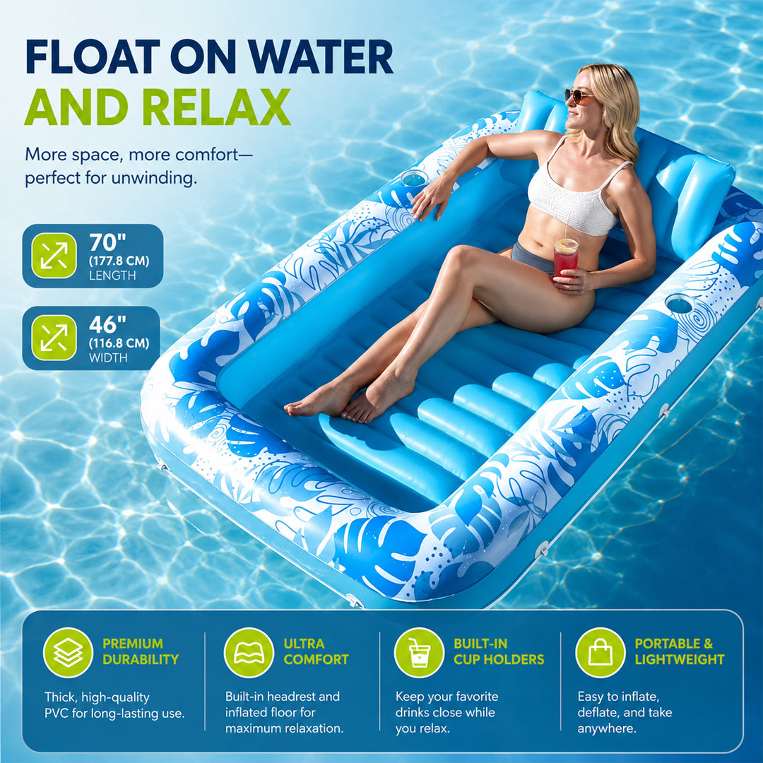 Inflatable Tanning Pool Lounge