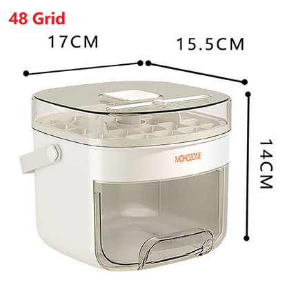 Portable Press Ice Maker Tray